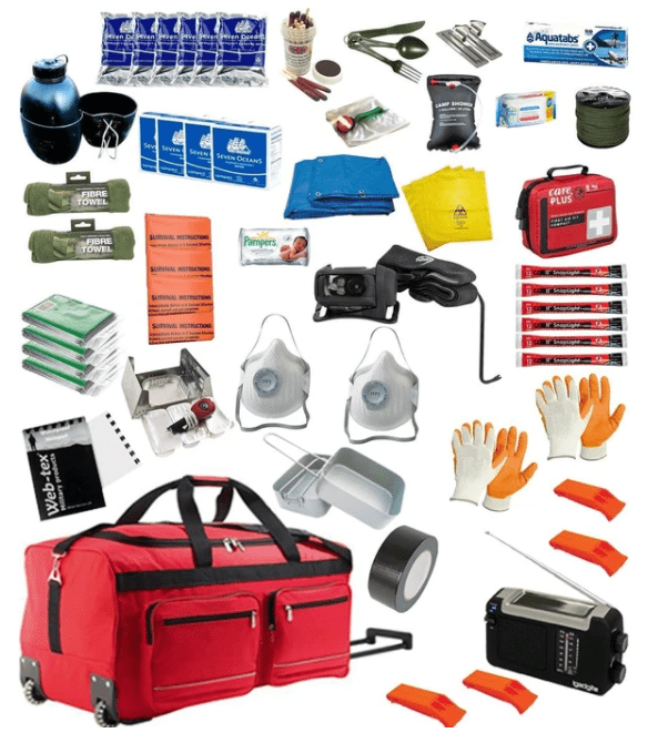 Your Survival Kit List: stock one or more items from each category