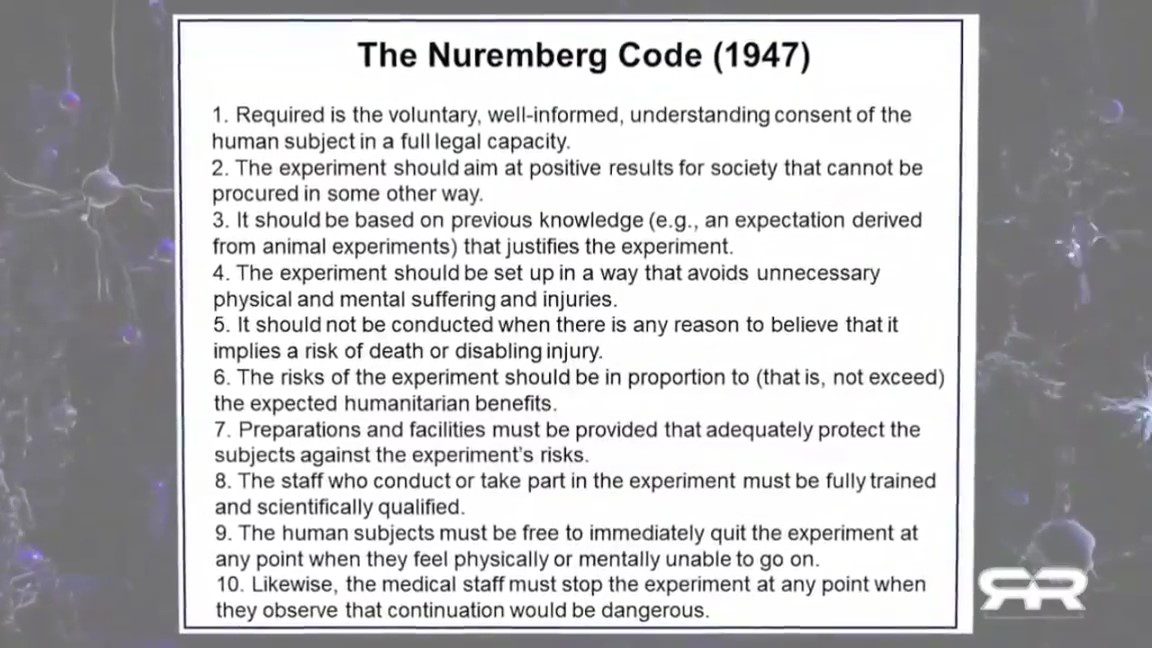 The Nuremberg Code
