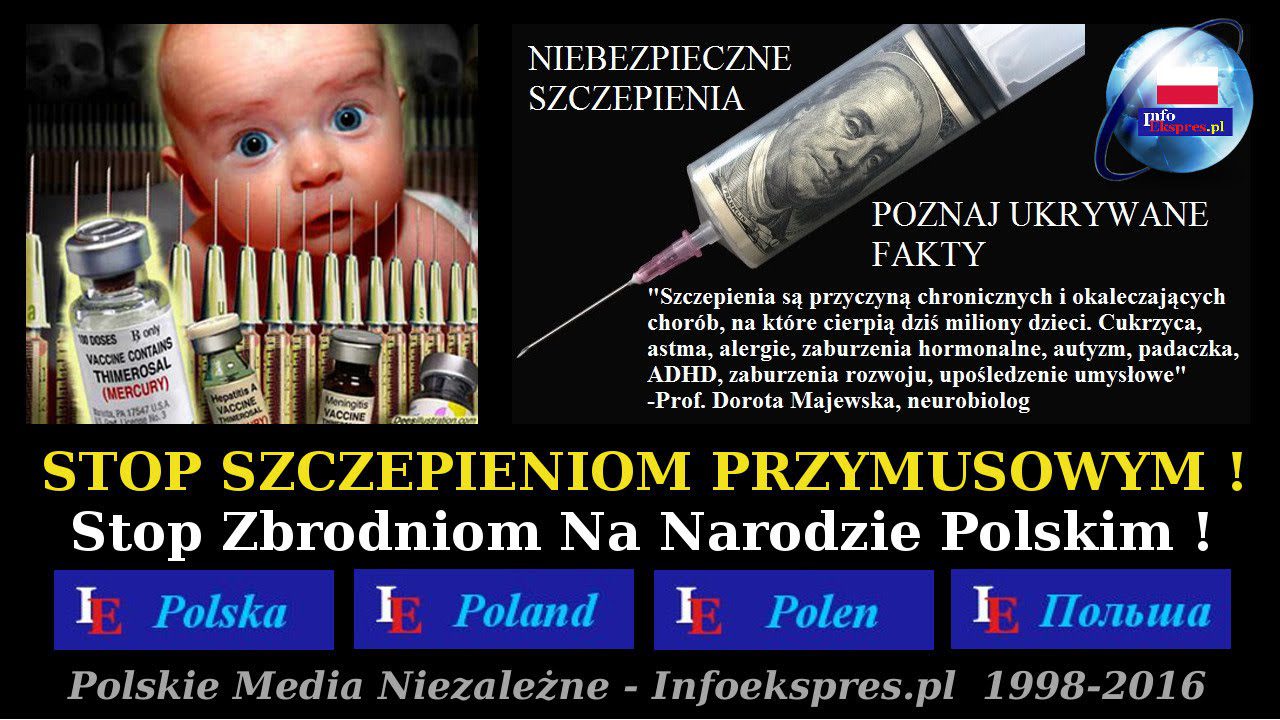NIE dla przymusu i namawiania do szczepień w szkołach!