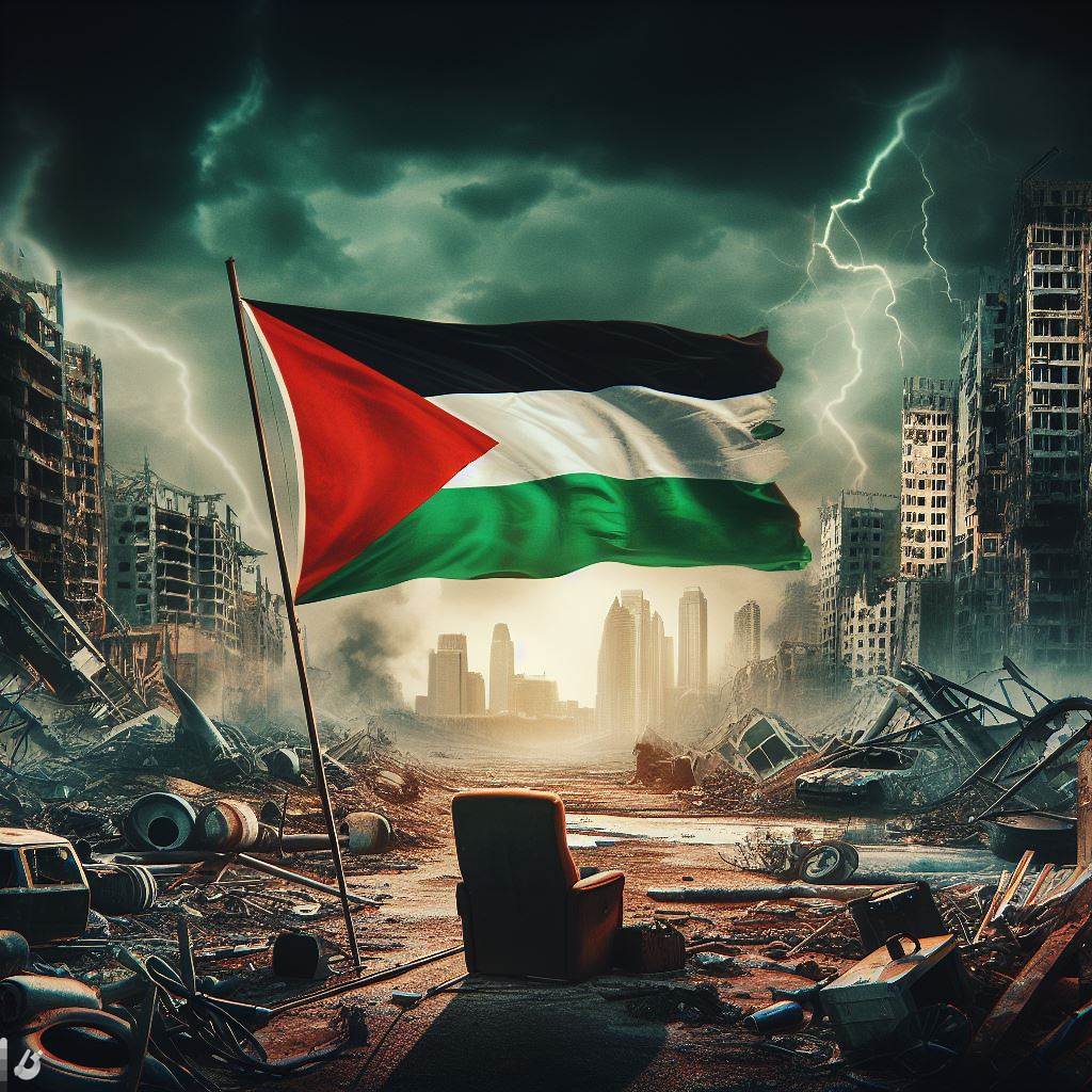 Wojna w Palestynie, krótkie podsumowanie.