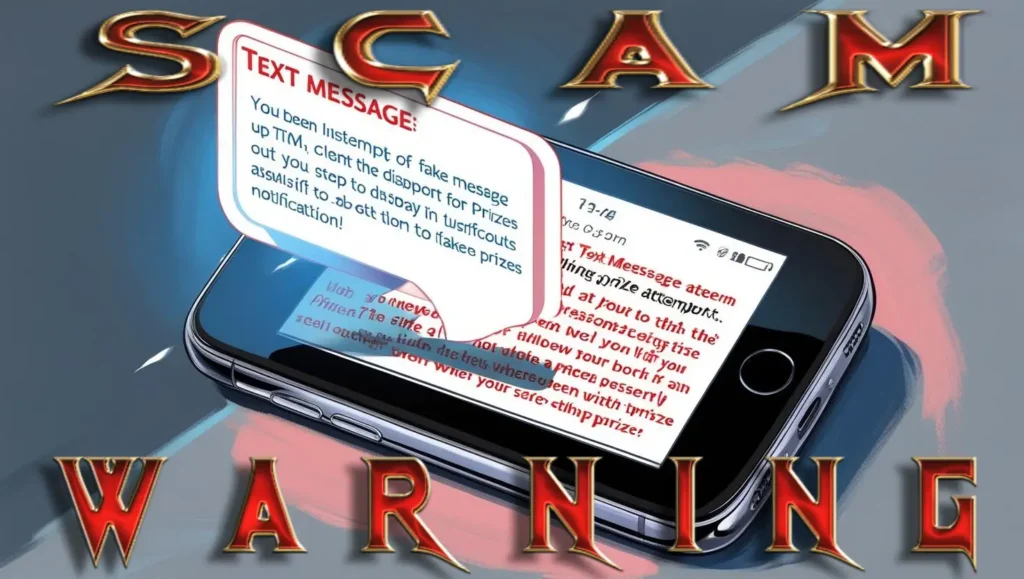 Beware of Scam Text Messages