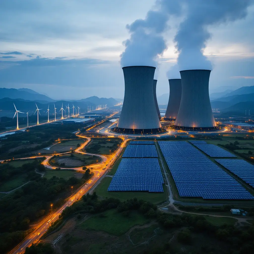 chiński boom węglowy i rekordowa rozbudowa energii odnawialnej jednocześnie