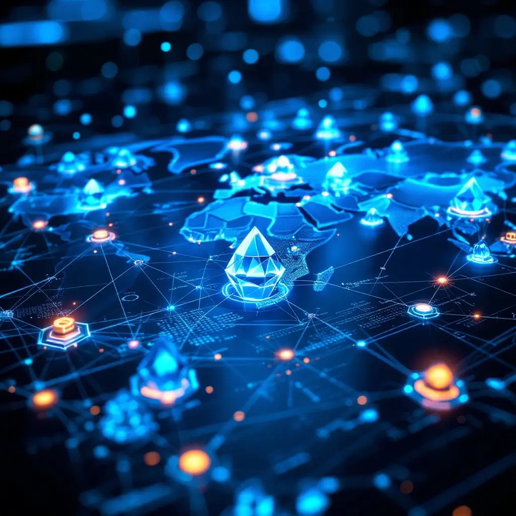 Mapa globalnej tokenizacji praw wodnych przez fundusze inwestycyjne