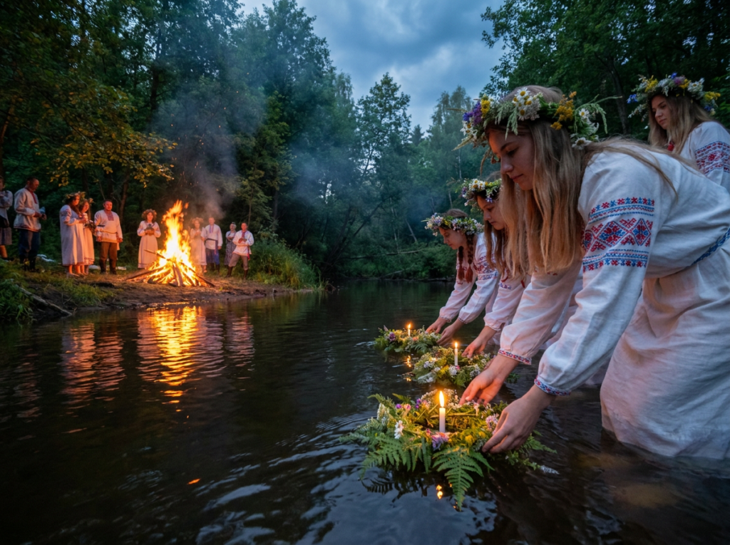 słowiańska Noc Kupały — pradawny obrzęd jako przykład mitologii słowiańskiej i kultury ludowej
